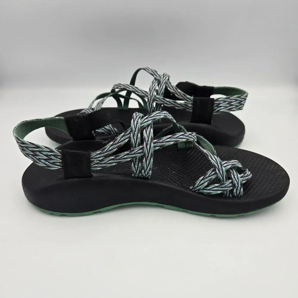 Chaco ZX/2 Classic Sandals Multicolor, Green/Blue – Women’s 9